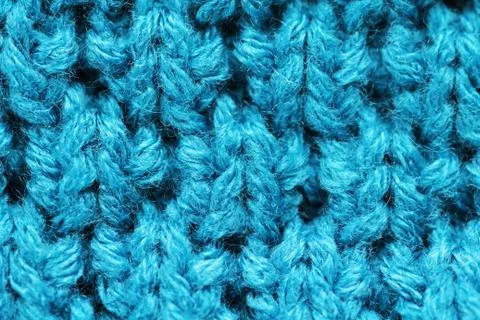 Knitted background close up Stock Photos