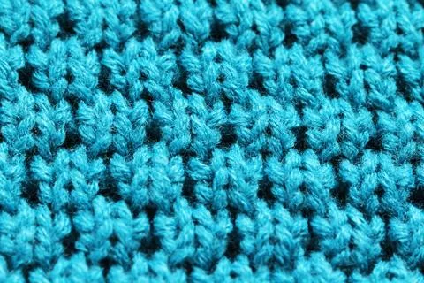 Knitted background close up Stock Photos