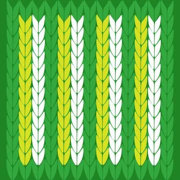 Knitted background for decorating knitted warm clothing, knitwear, patterns, and Stock Illustration