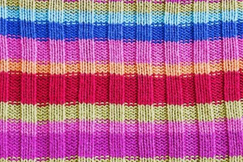 Knitted background Stock Photos