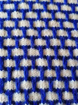Knitted background Stock Photos