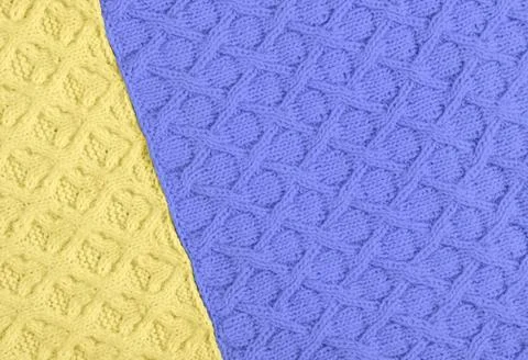 Knitted background Stock Photos
