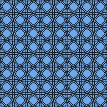 Knitted blue background Stock Illustration