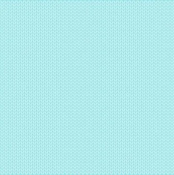 Knitted blue background pattern surface solid color Stock Illustration
