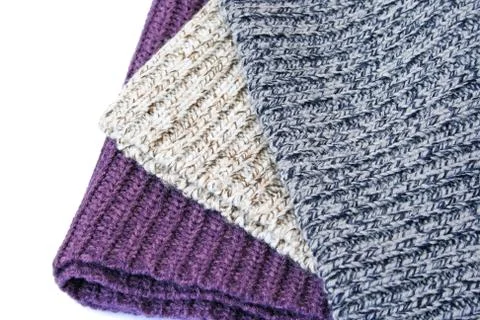Knitted cloth Stock Photos