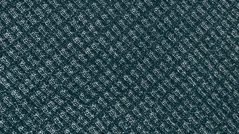 Knitted dark teal texture background 스톡 사진