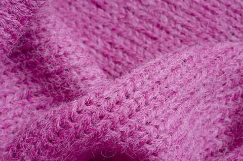 Knitted element. Close-up crease Stock Photos