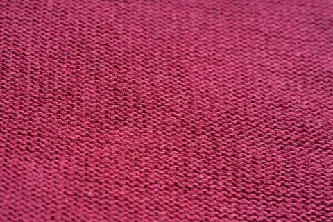 Knitted fabric structure Violet color.Creative vintage background. Stock Photos