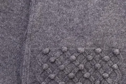 Knitted fabric texture Stock Photos