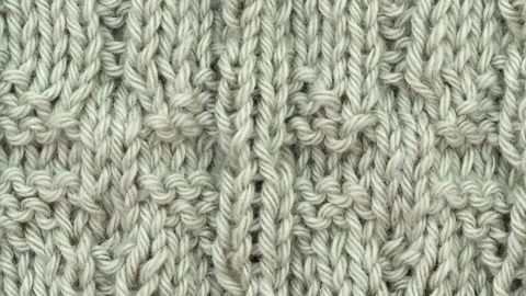 Knitted handmade texture Stock Footage 323258419