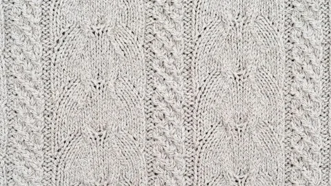 Knitted handmade texture Stock Footage 323258420