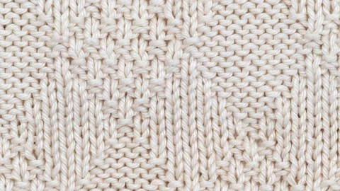 Knitted handmade texture Stock Footage 323258447