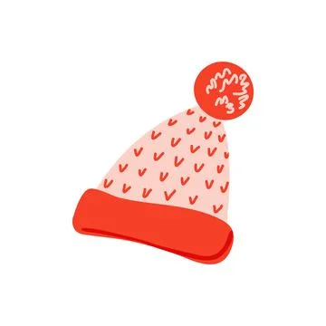 Knitted hat Stock Illustration