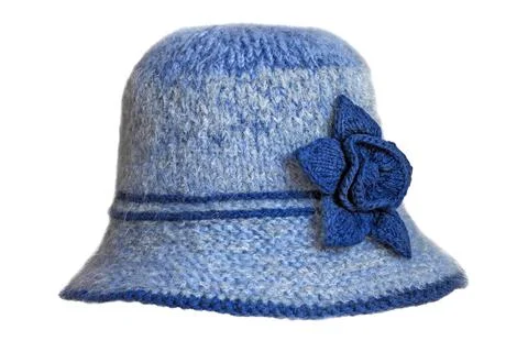 Knitted  Hat isolated. Stock Photos