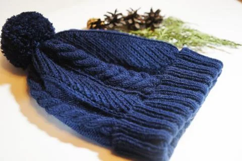 Knitted hat Foto stock