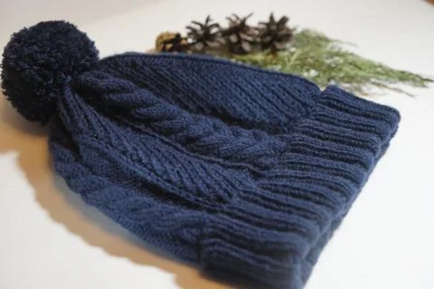 Knitted hat Stock Photos