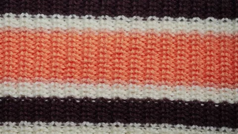 Knitted jersey, embossed canvas, knitted texture close up. Stock Footage 305150005