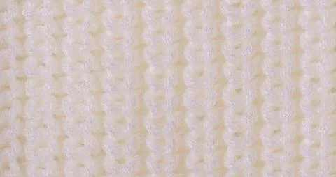 Knitted light background web size. Part of knitted clothes macro photo. Stock Photos