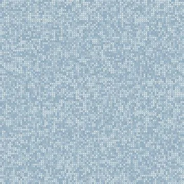 Knitted Marl Variegated Heather Texture Background. Denim Gray Blue Blended Line Stock Illustration