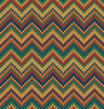 Knitted orange background Stock Illustration