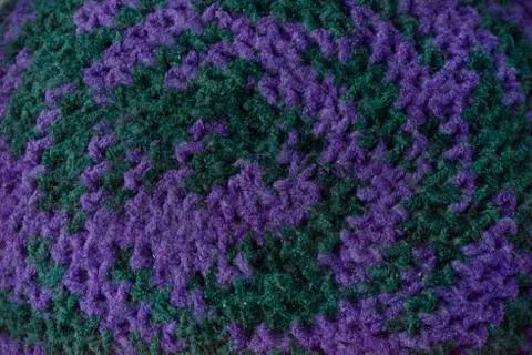 Knitted pattern background Stock Photos
