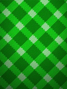 Knitted pattern Stock Illustration