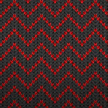 Knitted pattern Stock Illustration