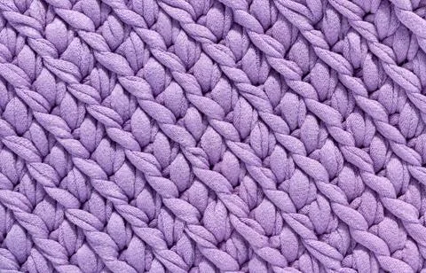 Knitted pattern. Knit background with ornament. Knitted texture. Fotos Stock