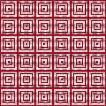 Knitted pattern. vector illustration. for design, fashion Stock Illustration