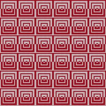 Knitted pattern. vector illustration. for design, fashion Stock Illustration