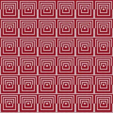 Knitted pattern. vector illustration. for design, fashion Stock Illustration