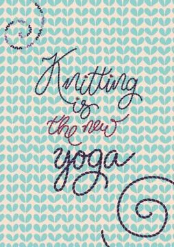 Knitted phrases Stock Illustration