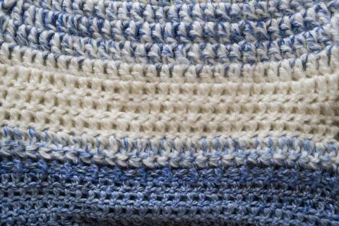 Knitted print. Stock Photos