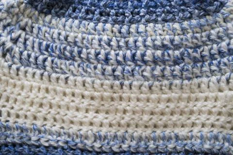 Knitted print. Stock Photos