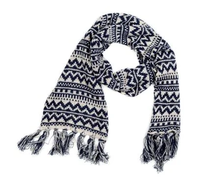 Knitted scarf Stock Photos
