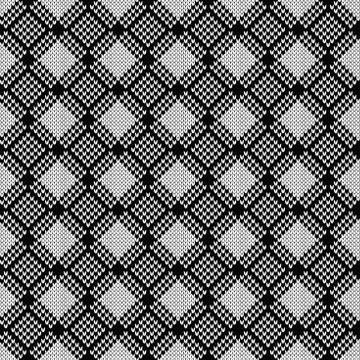 Knitted seamless diagonal pattern Stock Illustration