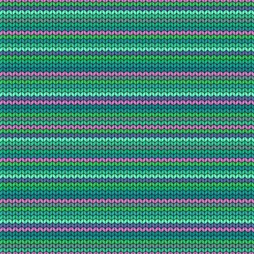Knitted seamless pattern and background Stock Illustration