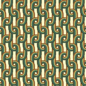 Knitted seamless pattern Stock Illustration