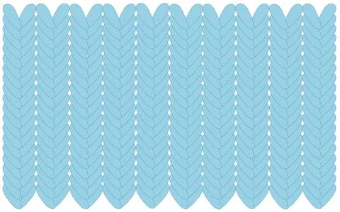 Knitted textile pattern. Blue yarn. Illustrazione stock