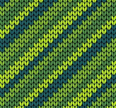 Knitted texture Stock Illustration