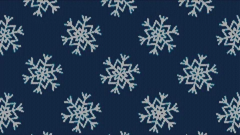 Knitted Winter Background. Loop Animation Stock Footage 120771572