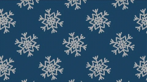 Knitted Winter Background. Loop Animation Vídeos de archivo 120771593