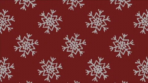 Knitted Winter Background. Loop Animation Stock Footage 120771607