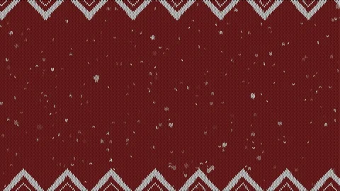 Knitted Winter Background. Loop Animation Stock Footage 120775655