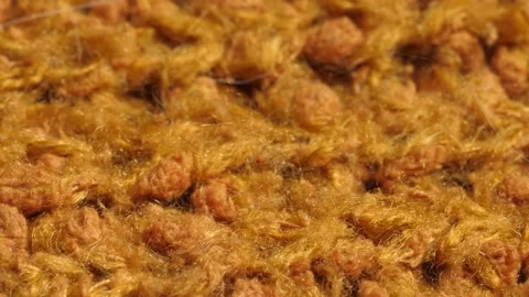 Knitted Wool Fabric Closeup Macro Shot 스톡 동영상 141470530