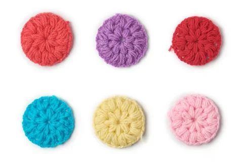 Knitted wool fabric pattern abstract Stock Photos