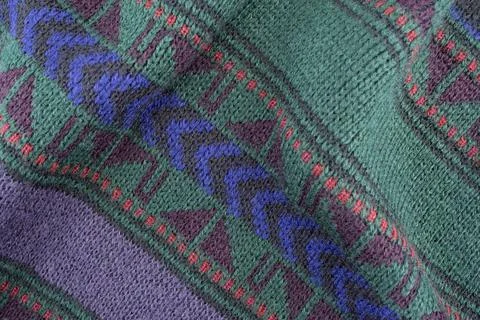 Knitted wool sweater texture Stock Photos