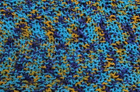 Knitted wool texture background Stock Photos