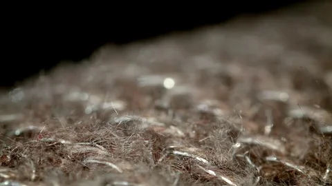 Knitted wool texture extreme close up HD stock footage Stock Footage 82453138