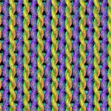 Knitted wool texture loops Stock Photos
